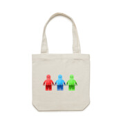 3x Lego Men Tote Bag