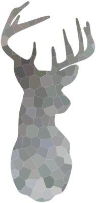 stag head flip side