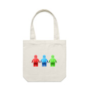 3x Lego Men Tote Bag